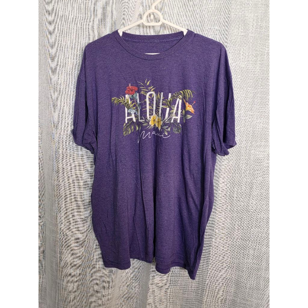 Men's Unbranded T-Shirt,‎ Size , Purple XL